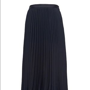 Banana Republic Pleated Midi Skirt